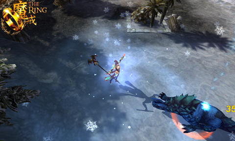 华丽的技能特效和精美的人物模型,让游戏非常养眼