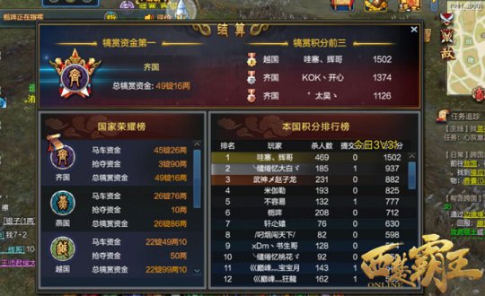 《西楚霸王》在犒劳王师玩法中,玩家可以轻松完成“百人斩”