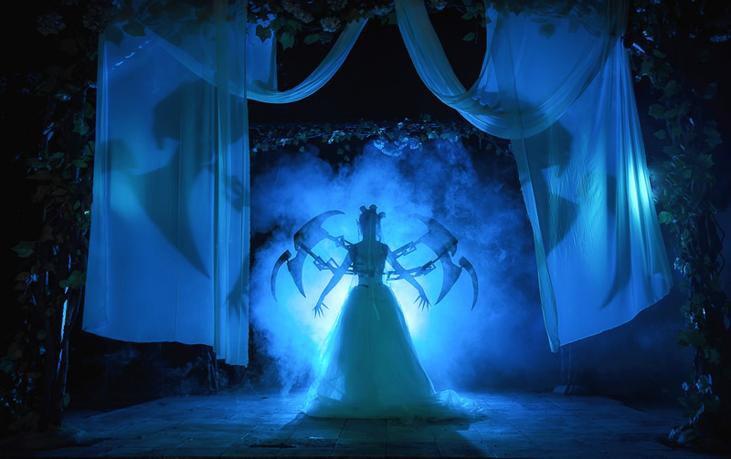 LOL鬼魂新娘莫甘娜神级COS