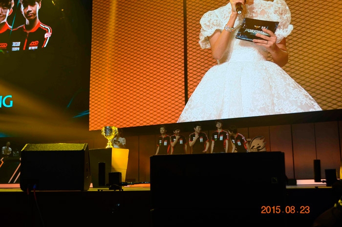 2015LPL夏季赛决赛大图 LGD登上冠军宝座