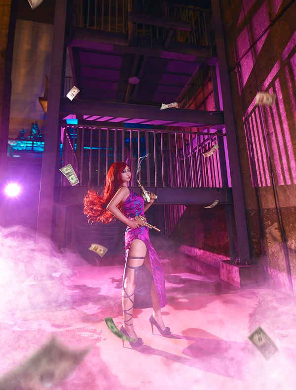 LOL特工女枪性感COS大图