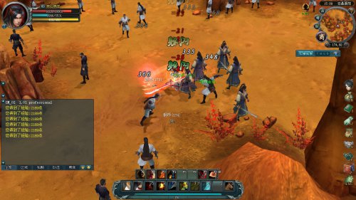 《江湖志online》刷怪图