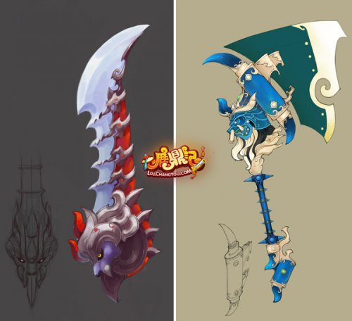 顶级神器,剑意厚重破空,长斧威压四方