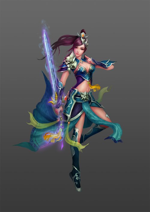 《大武侠》人物原画