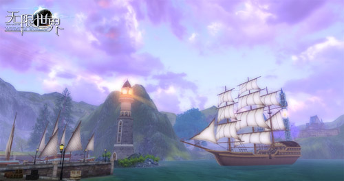 不落城“剑湾港口”