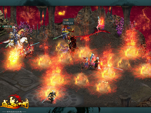 不仅要从容应对BOSS,还要全力与其它玩家抗争