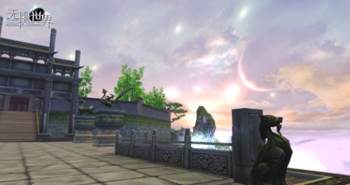 云海蓬莱——充满东方武侠色彩的空中浮岛