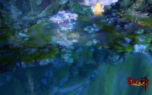 《斗战神》灵猴新手场景花果山