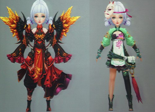 《圣王》人物原画