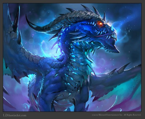 暗黑3封面艺术原画赏 死亡之翼家族的团聚