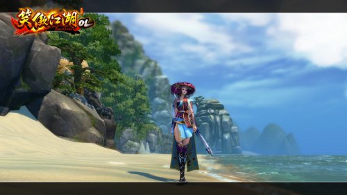 女性角色的独行侠装,颜色可以通过染色系统自由搭配