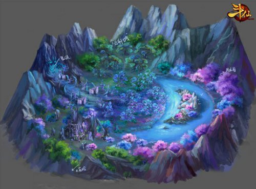 《斗仙》望月林布局