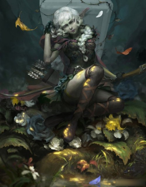 《龙之皇冠》粉丝海量画作3