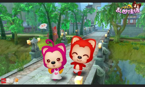 可爱的阿狸和桃子,小幺鸡又一次失恋了