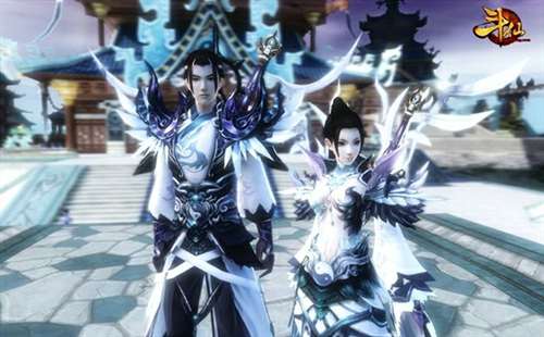 《斗仙》无极门派男女形象