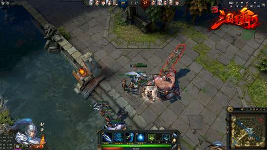 三测英雄对战场景