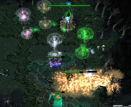 一人被gank 四人TP 这就是不放弃