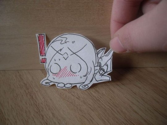 “龙之谷纸片人”