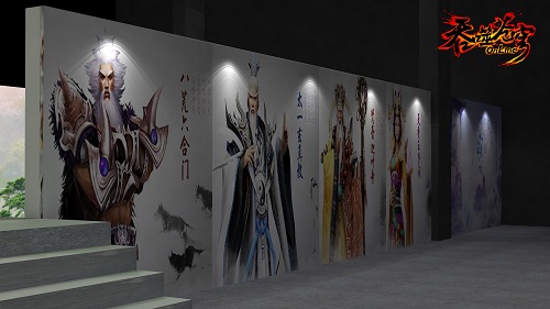 《吞噬苍穹》角色展示墙