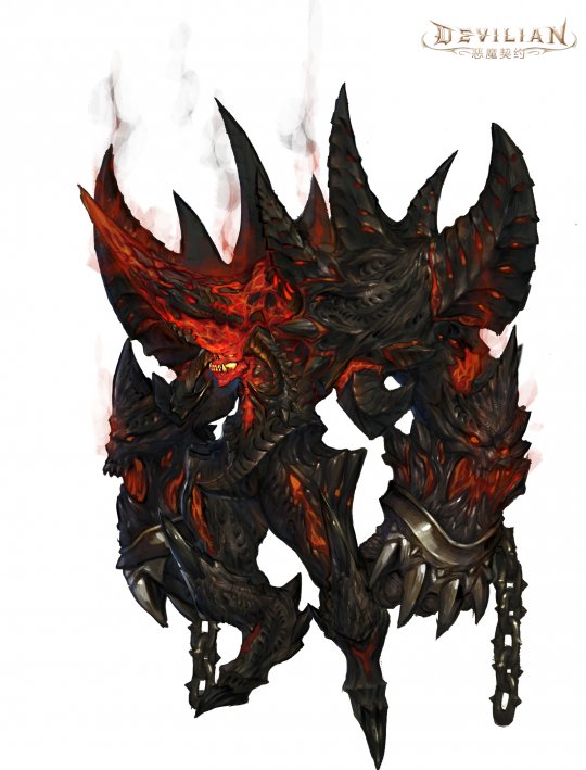 《恶魔契约》游戏原画