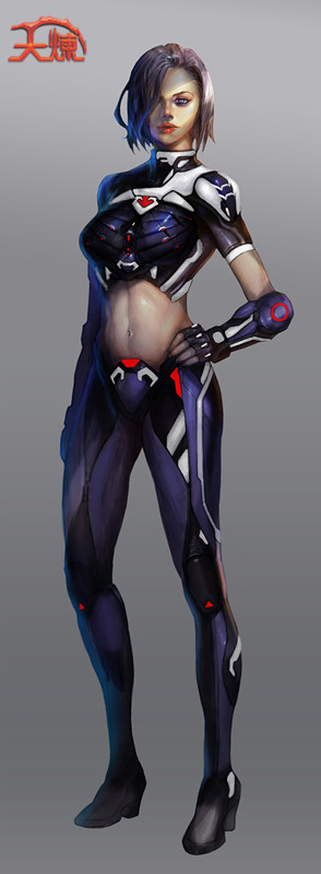 《天炼》游戏原画