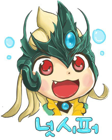 LOL圆脸大眼呆萌头像