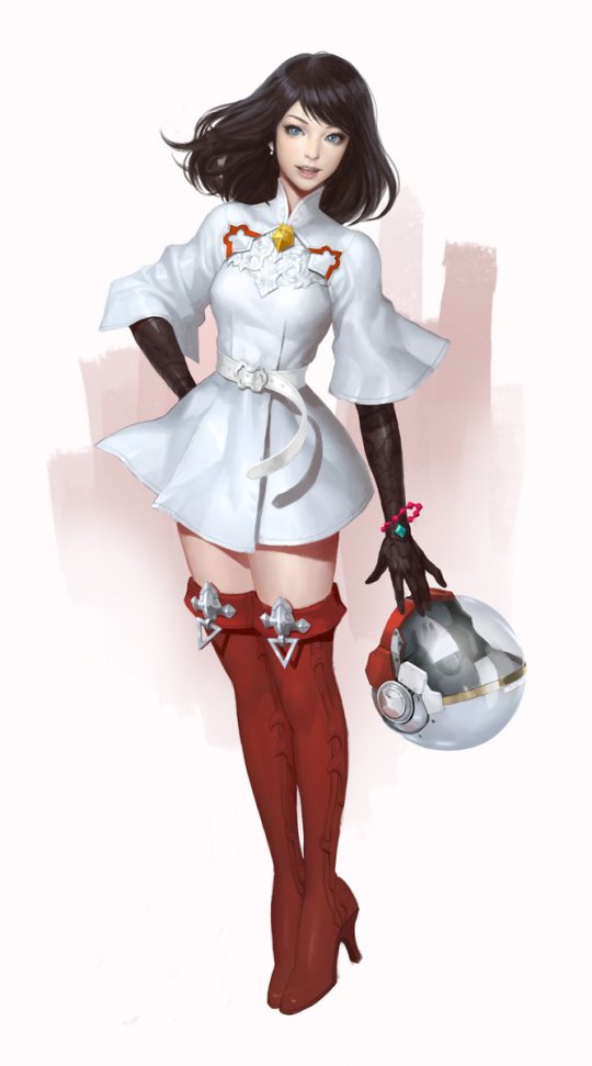 韩国画师精美原画作品