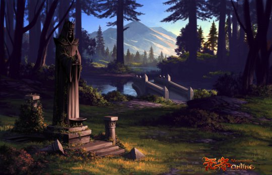 《无冬online》原画