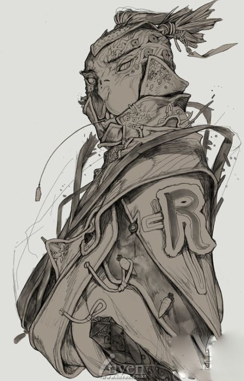 《创世纪战4》角色原画集曝光