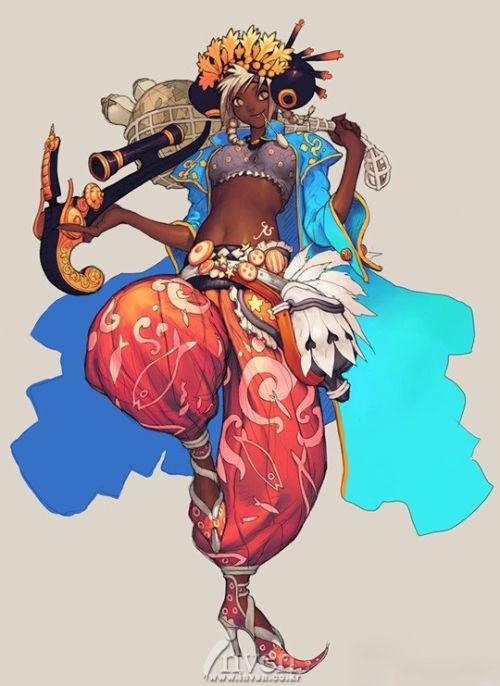 《创世纪战4》角色原画集曝光