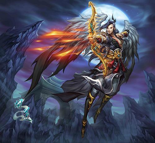 《问道》游戏宣传原画