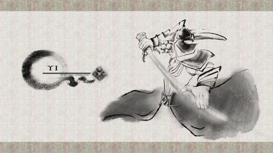LOL英雄水墨画赏