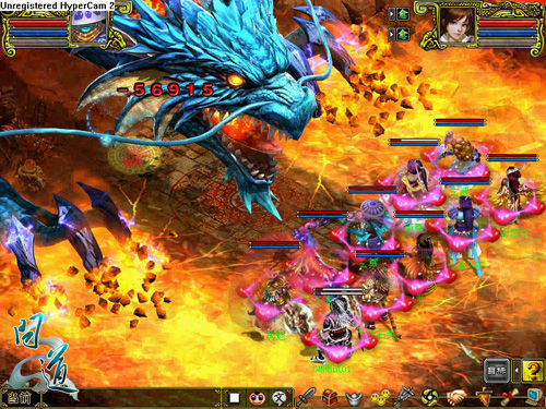 《问道》灭世狂龙初代BOSS“吞天”