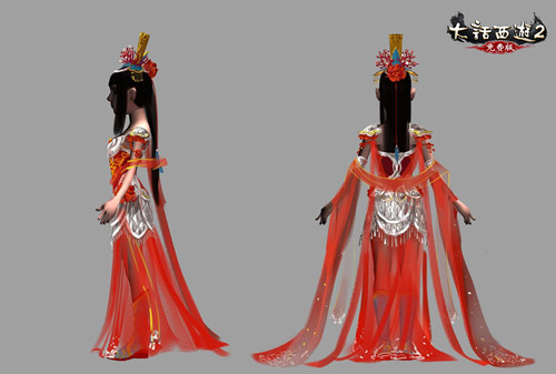 猴年猴赛雷,大话2免费版新春大圣时装——女