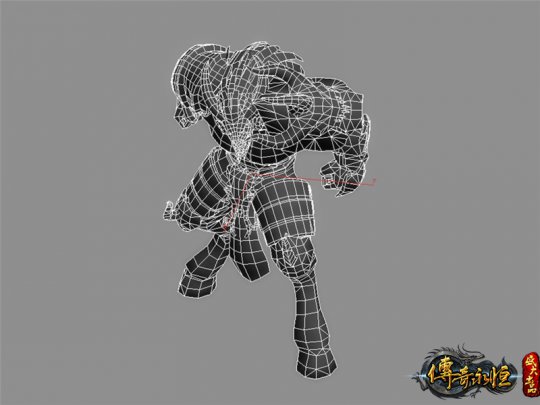 经典形象白模展示