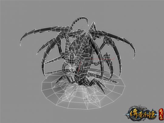 经典形象白模展示