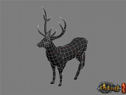 经典形象白模展示