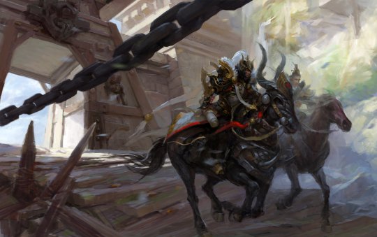 《西楚霸王》游戏原画