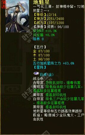 白虎星卡(好宫位)