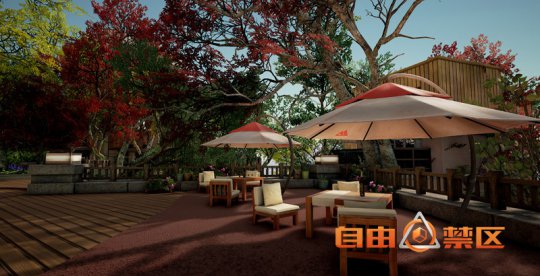 �������ڵķ羰��FPS��Ϸ���£�