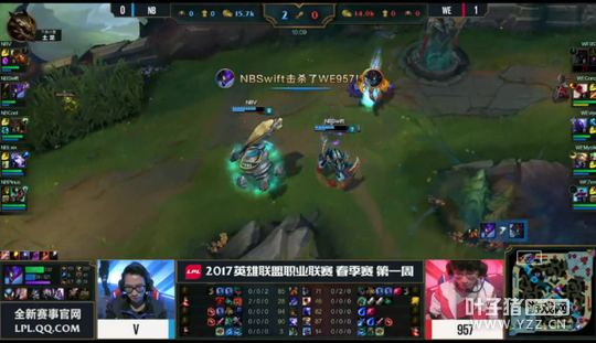 2017������LPL��һ���ڶ��֣�NB��סѹ�����һ��