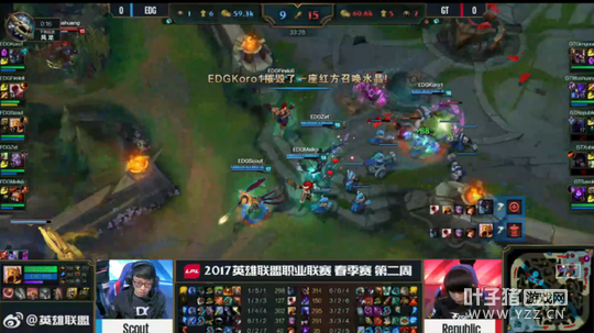 LPL������10�յ�һ����1�֣����������޵� GT����һ��