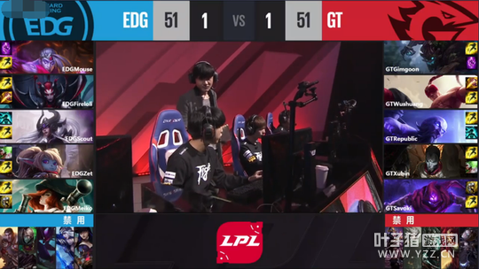 LPL������EDGսʤGT��ȡ�������� QG��תVG������ʤ