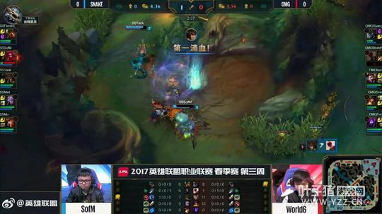 LPL19�յ�һ����1�֣���äɮ������ OMG����һ��