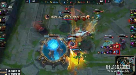 LPL19�յ�������2�֣�LGD���´��������� RNG��ʤ