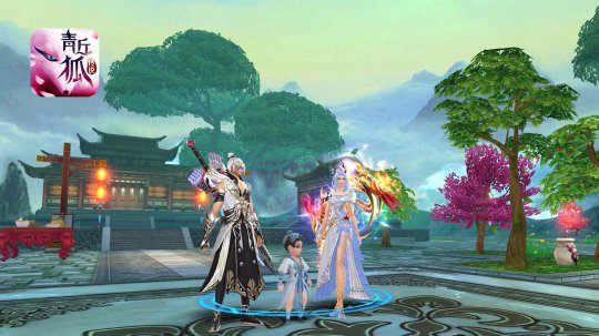 青丘狐传说》手游——全家福