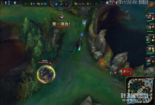 LPL3��17�յ�2����1�֣�QGʨ�ӹ�ץ����· IG���