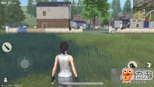 【荒野教学】中部主城降落心得 荒野行动新