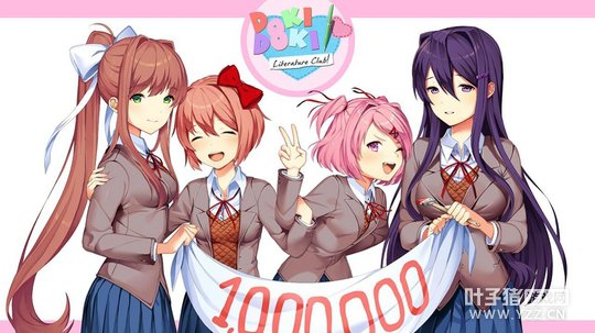 Doki Doki Literature Club Hits 1 Million Downloads