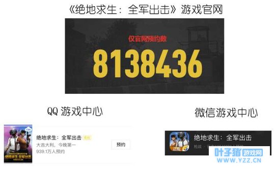 腾讯吃鸡游戏公布仅10天, 预约数破5000万!